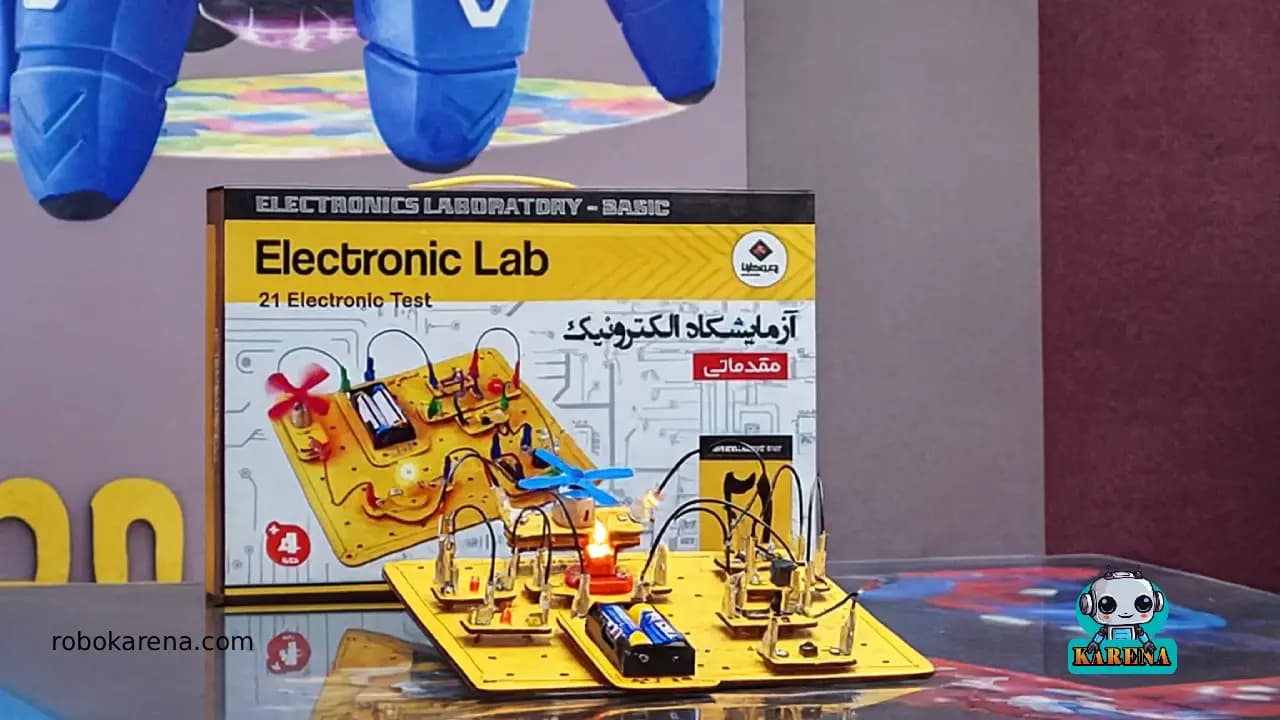 آزمایشگاه الکترونیک مقدماتی پلاس کارنا — تصویر ۹