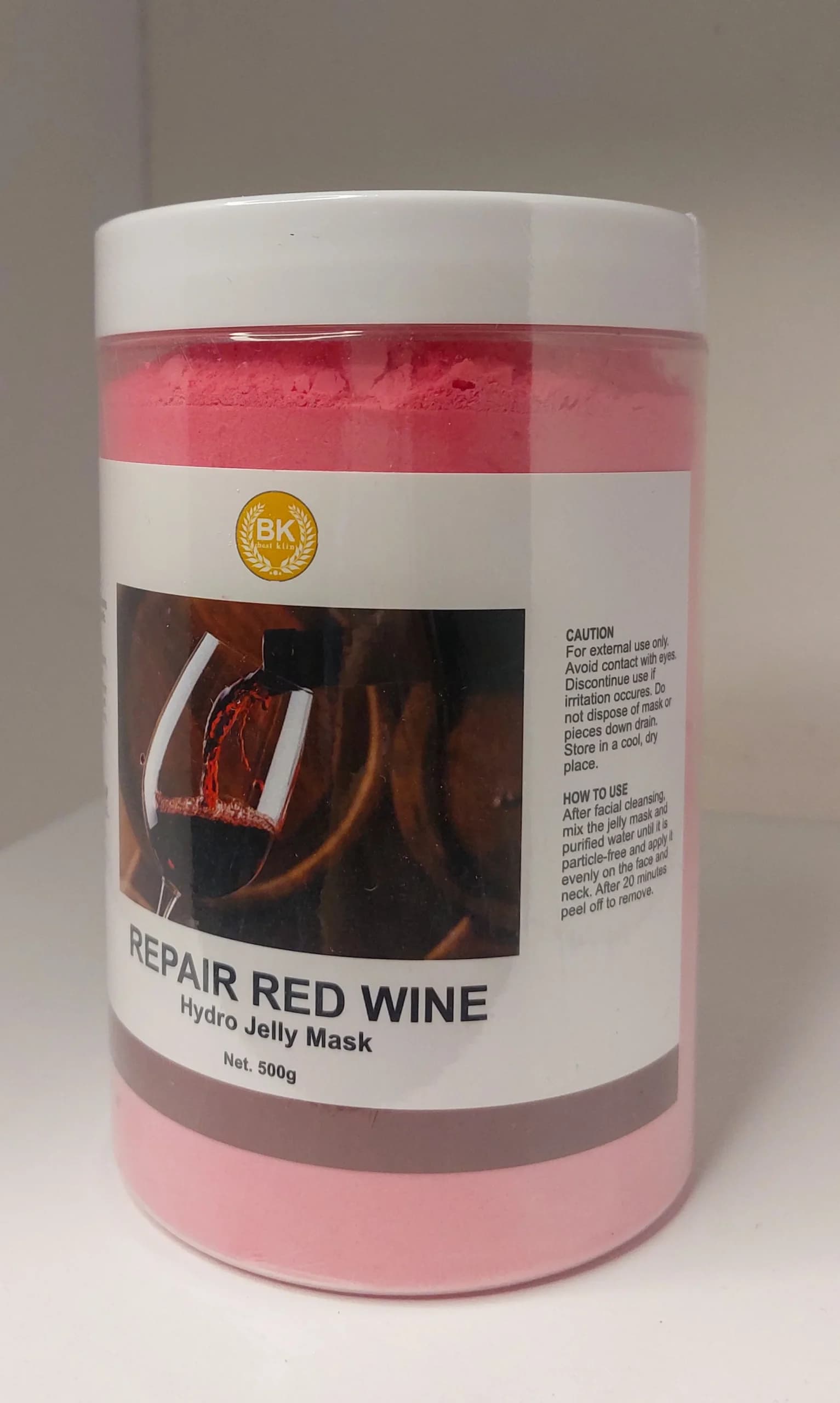 ماسک هیدروژلی قرمز بست کلین Repair Red Hedro Jelly Mask Best Klin — تصویر ۶