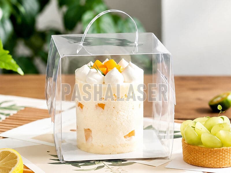 جعبه طلقی دسته دار (بسته ده عددی) کد 39342 — تصویر ۴