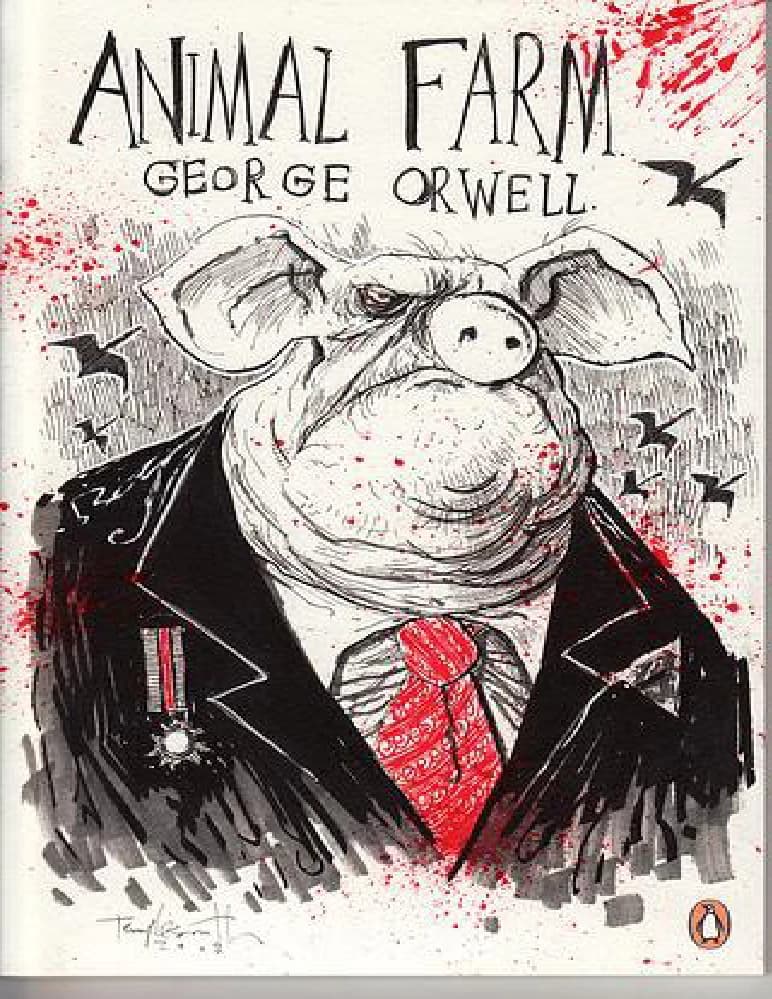 کتاب Animal Farm (مزرعه حیوانات) نسخه انگلیسی PDF | جورج اورول — تصویر ۳
