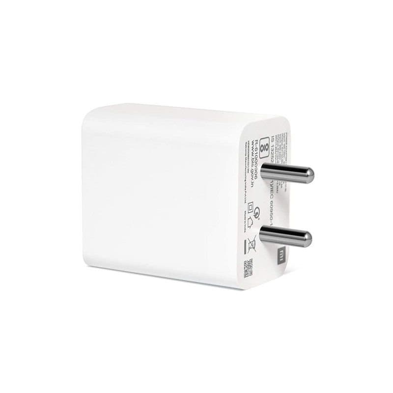 شارژر دیواری فست شارژ Xiaomi NOTE 11S 3A PD 33W Type-C + کابل تایپ سی و جعبه گوشی — تصویر ۳