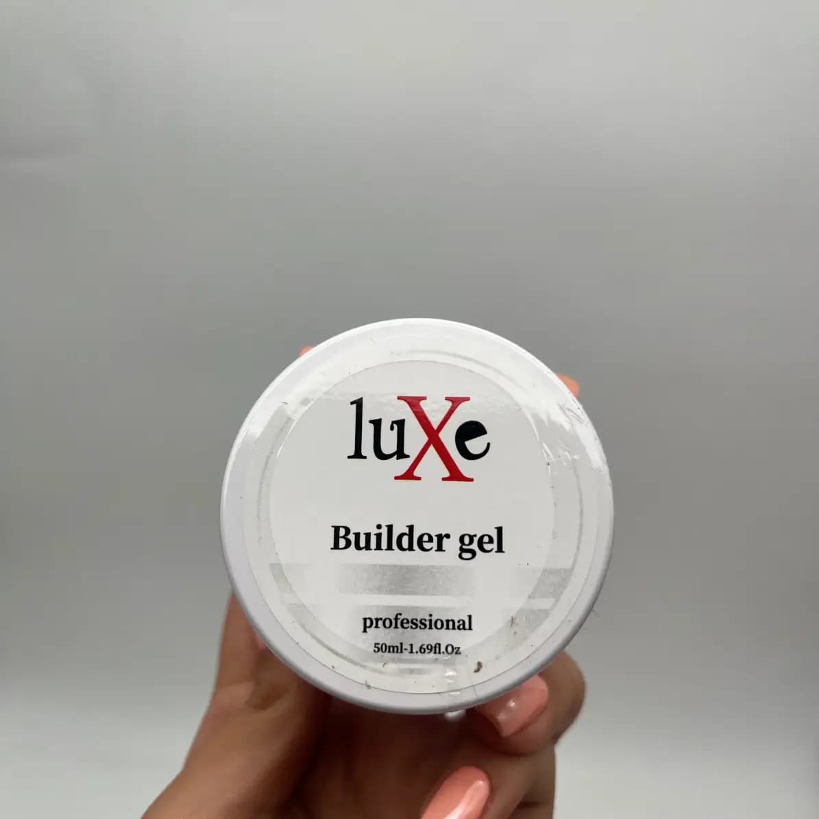 بیلدر ژل شماره 01 لوکسی LUXE 50G ناخن — تصویر ۲
