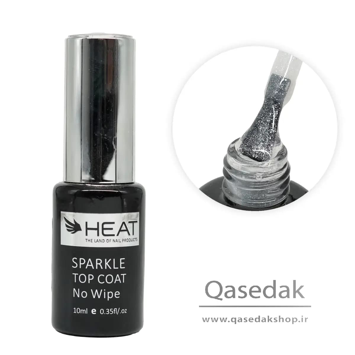 تاپ ژل شاین هیت HEAT 10ML ناخن