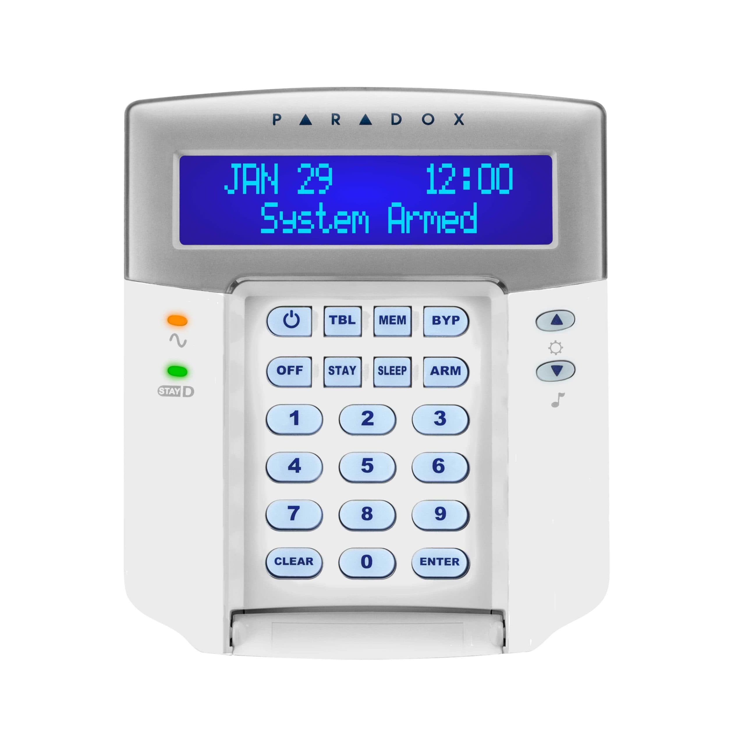 کنترل پنل 8 زون SP6000 به همراه کی پد K32LCD+ جعبه فلزی — تصویر ۴