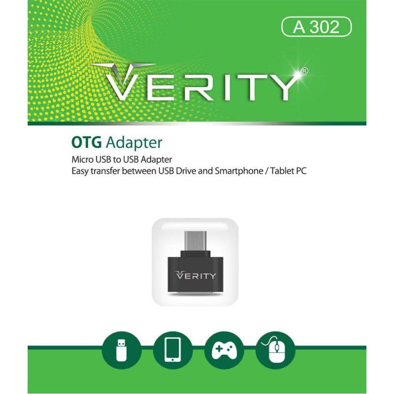 تبدیل وریتی VERITY OTG A302 – Micro usb — تصویر ۴
