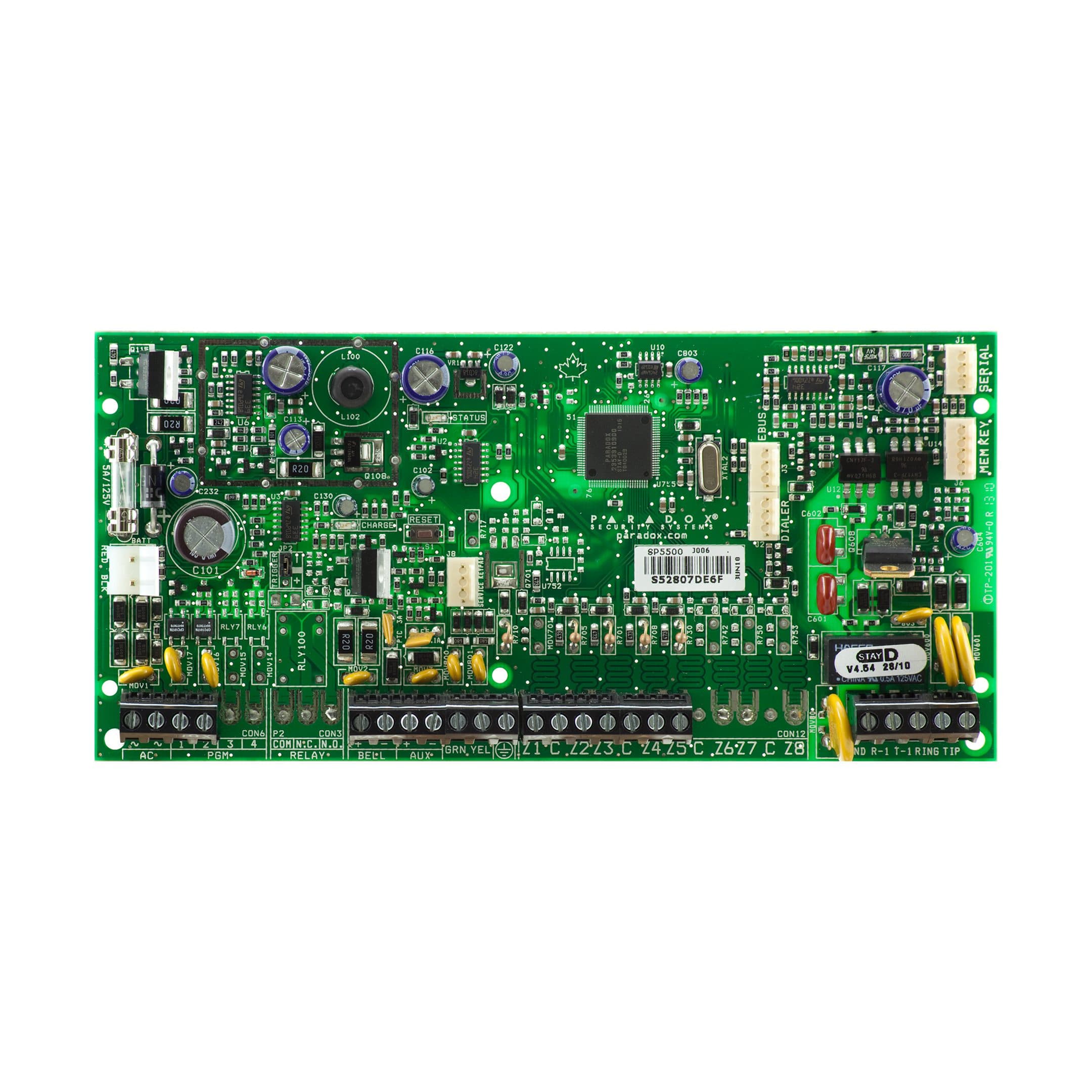 کنترل پنل 5 زون SP5500 باسیم با قابلیت دو برابر شدن
