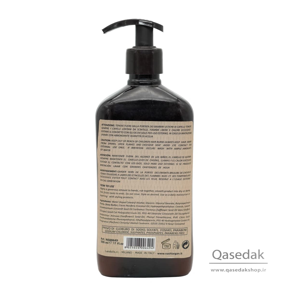 کرم مو فر نشی NASHI 500ML — تصویر ۲