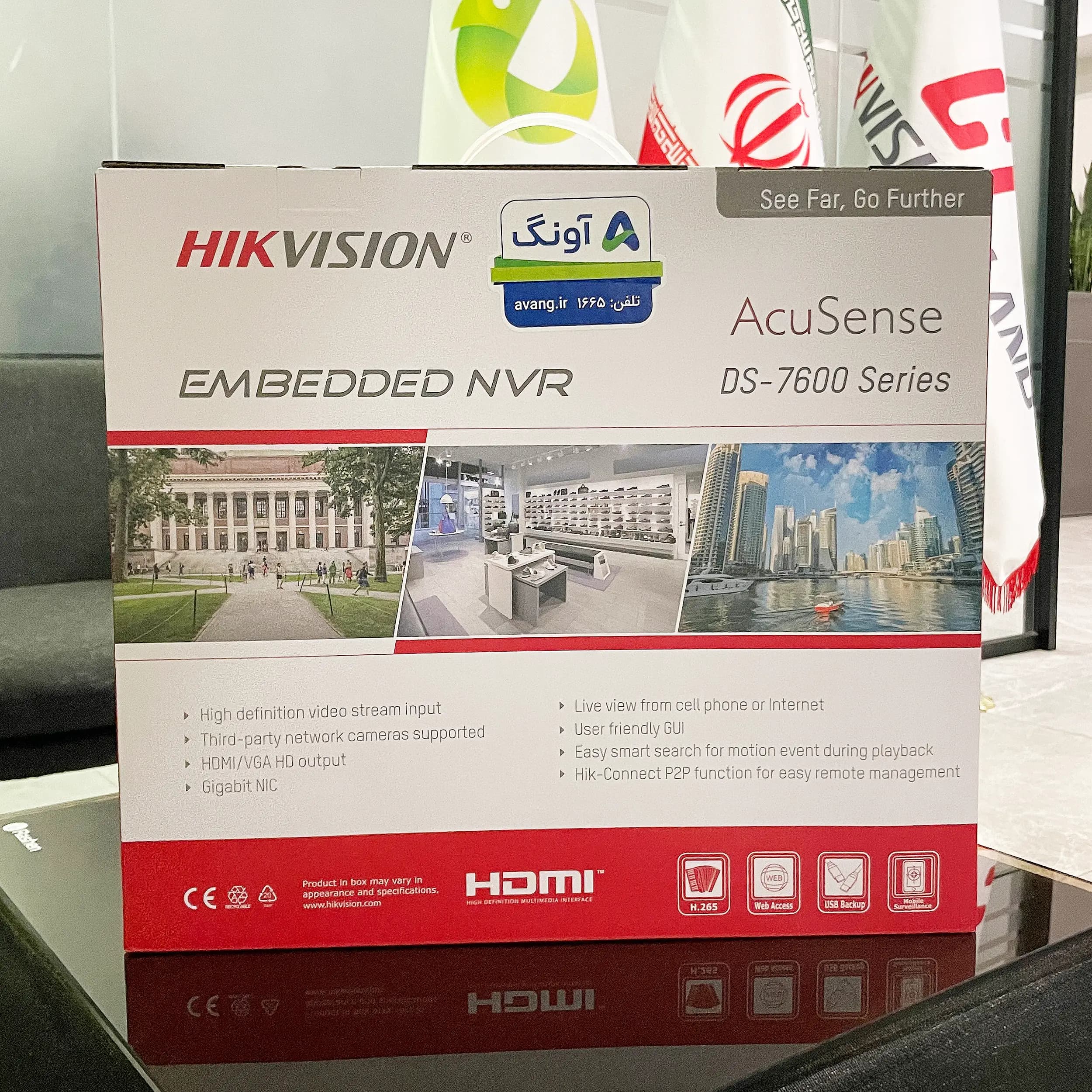 رکوردر NVR هایک ویژن مدل DS-7632NXI-K2 — تصویر ۲