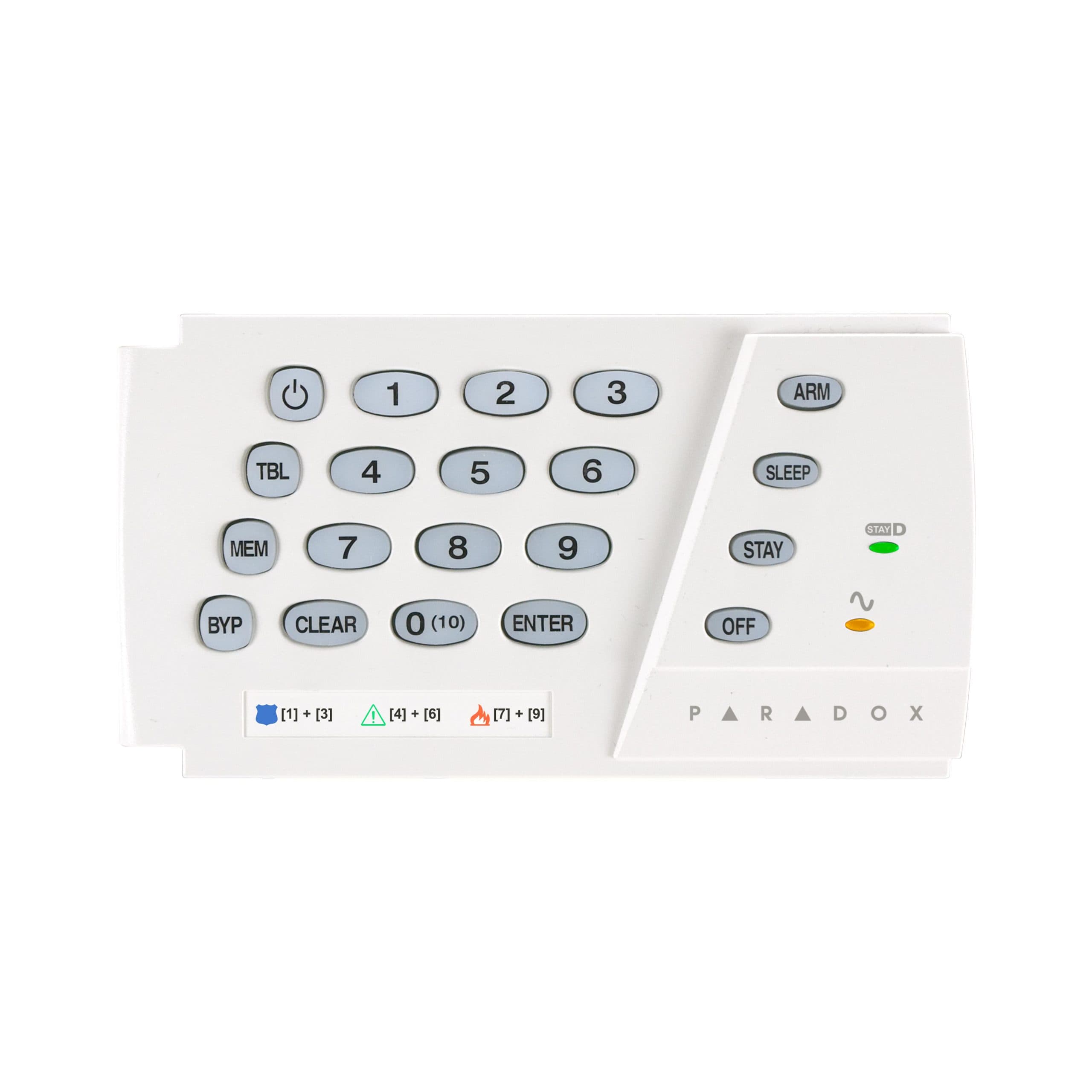 کنترل پنل بی سیم 32 زون MG5050 به همراه کی پد K636 و ریموت REM1 — تصویر ۳
