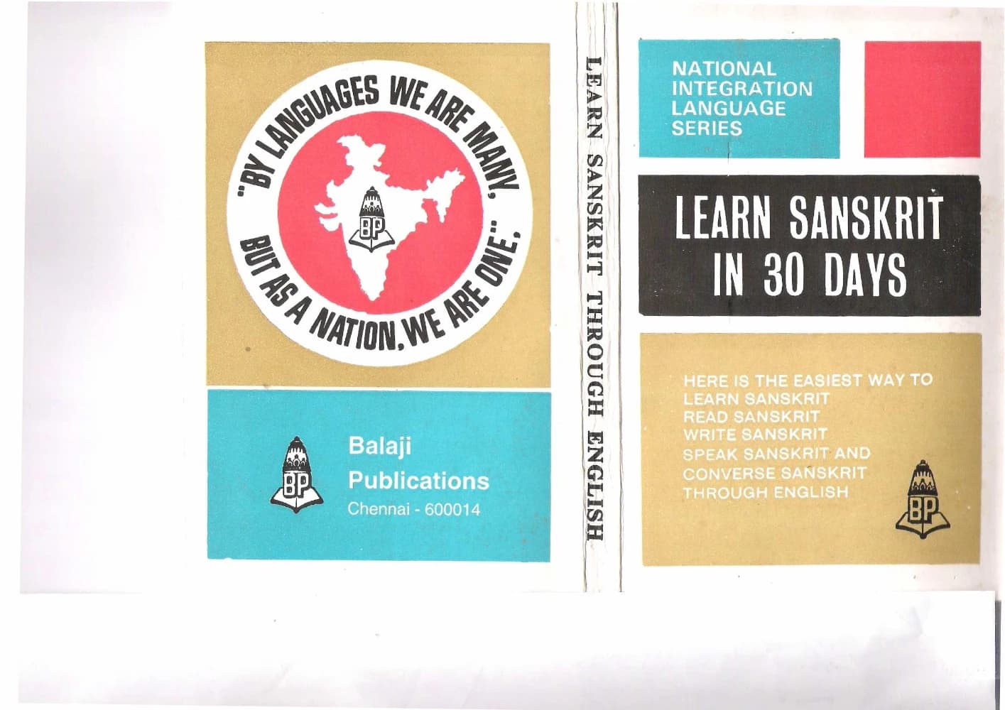کتاب Learn Sanskrit in 30 Days (یادگیری سانسکریت در ۳۰ روز) نسخه انگلیسی PDF | K. Srinivasachari