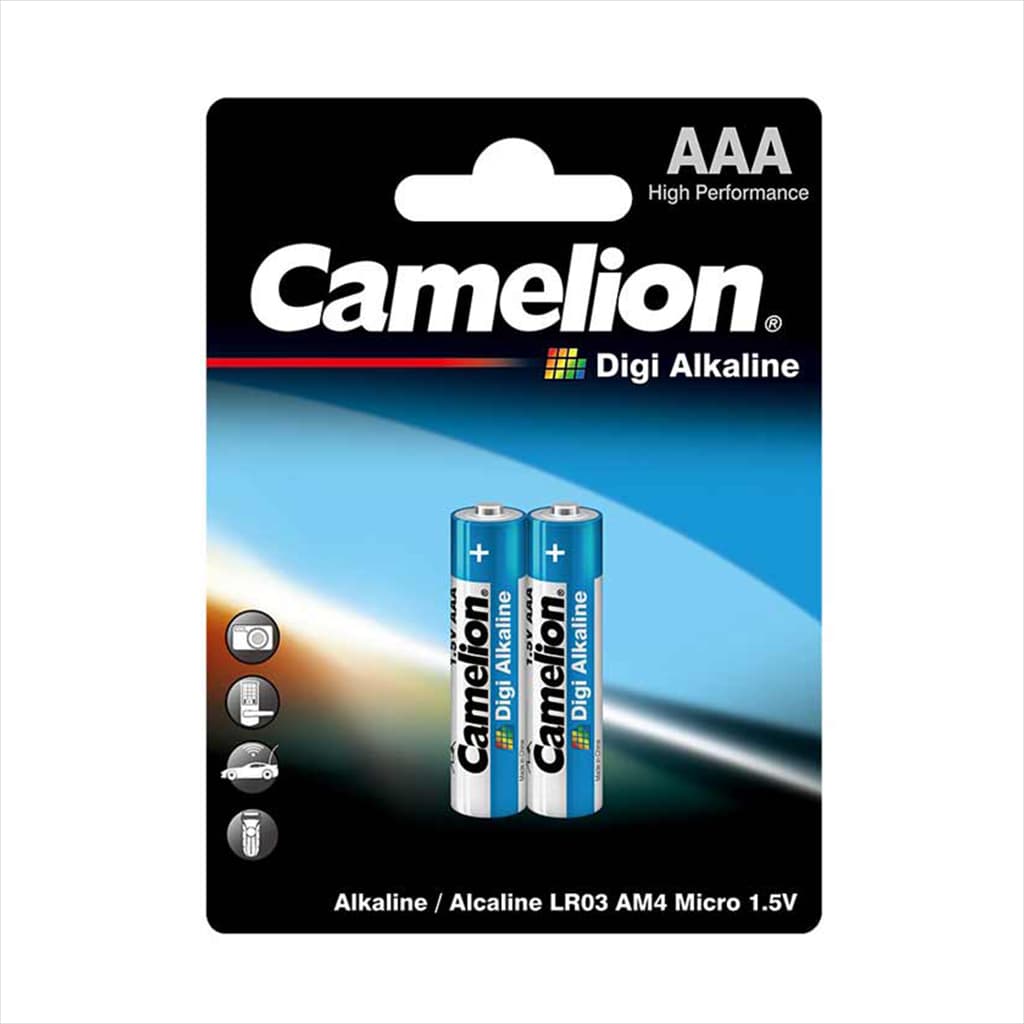 باتری نیم قلمی کملیون CAMELION DIGI ALKALINE