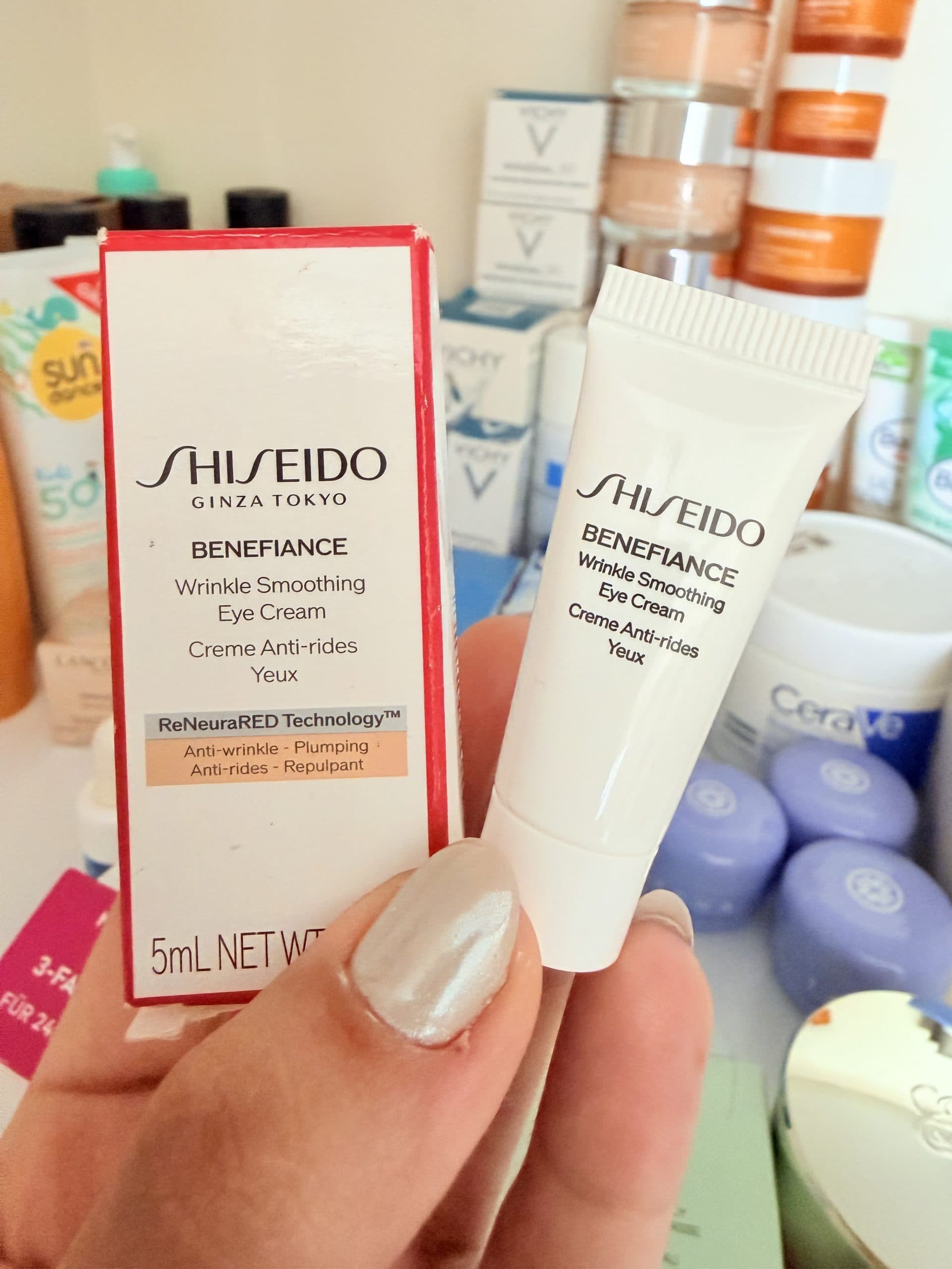 کرم دور چشم شیسیدو Shiseido مدل Benefiance Wrinkle Smoothing — تصویر ۶