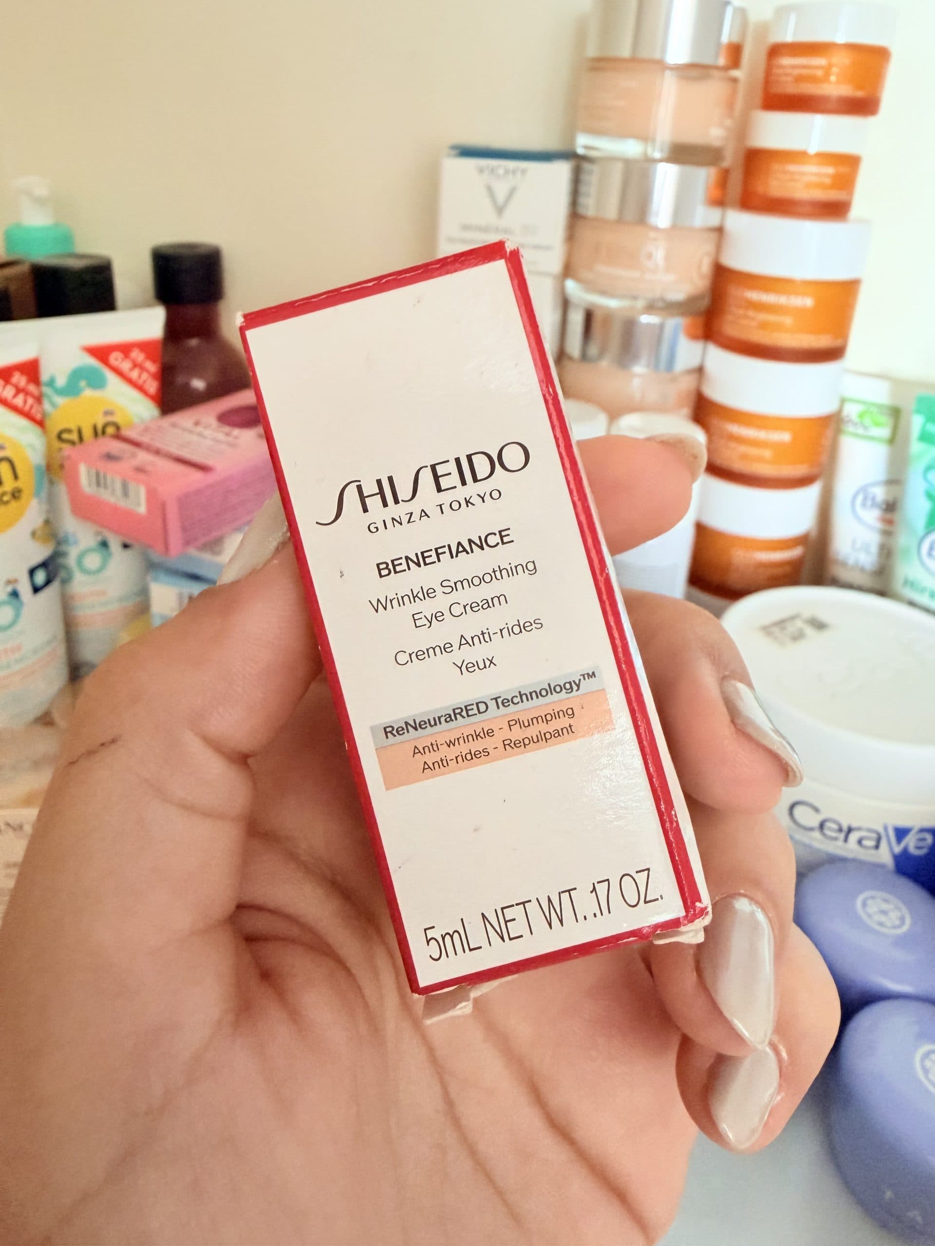 کرم دور چشم شیسیدو Shiseido مدل Benefiance Wrinkle Smoothing — تصویر ۳