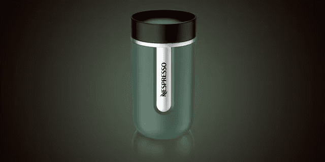 تراول ماگ نسپرسو مدل نومد 300 میل «سبز زیتونی» | Nespresso Nomad Travel Mug Small — تصویر ۳