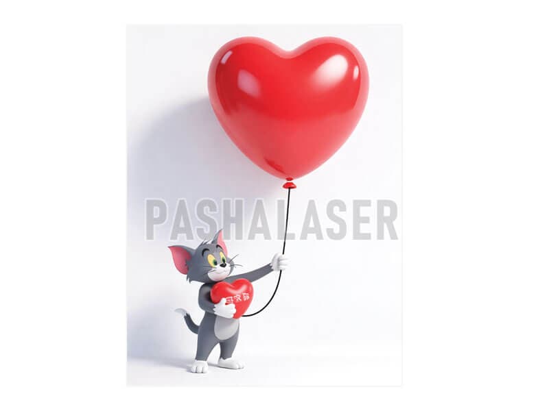 کارت گیفت شمع قلب (بسته 8 عددی) کد 39266 — تصویر ۴