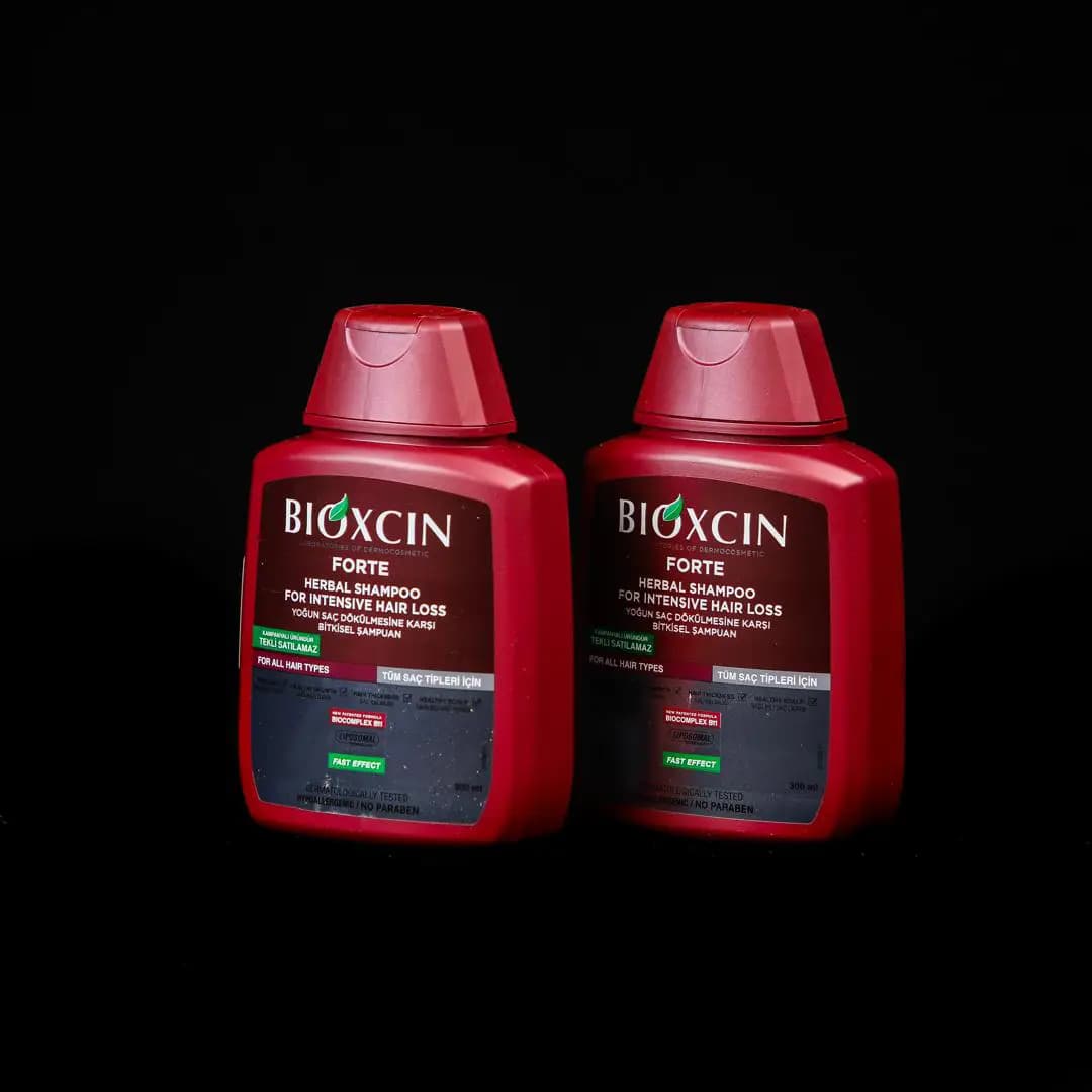 شامپو مو فورت بیوکسین بنفش BIOXCIN 300ML — تصویر ۳