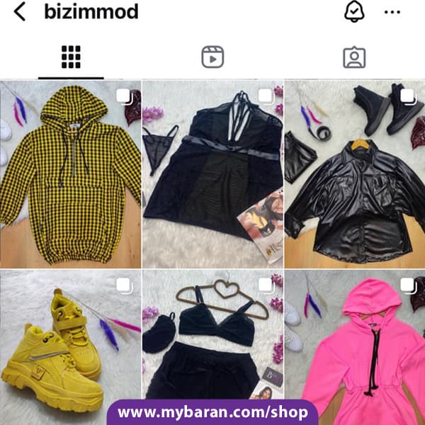 فروش پیج اینستاگرام فروشگاه لباس با 198K فالوور — تصویر ۳