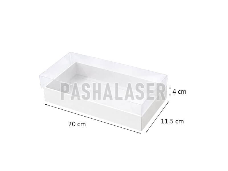 جعبه طلقی زیره مقوا (بسته ده عددی) کد 39236 — تصویر ۲
