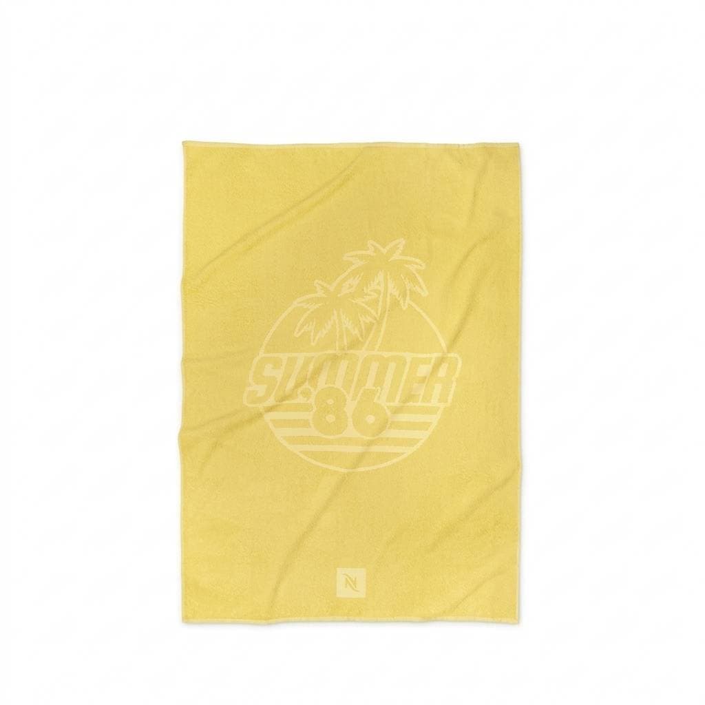 حوله ساحلی نسپرسو مدل یوزو | Nespresso beach towel Yuzu — تصویر ۳