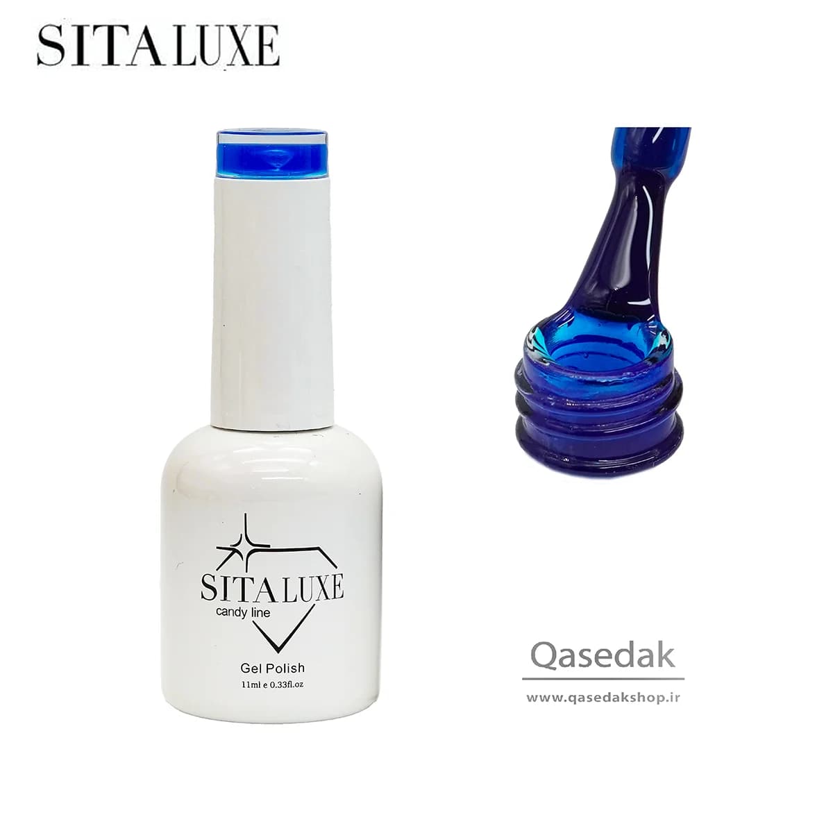 لاک ژل آبنباتی سیتالوکس SITALUXE 11 ML ناخن — تصویر ۴