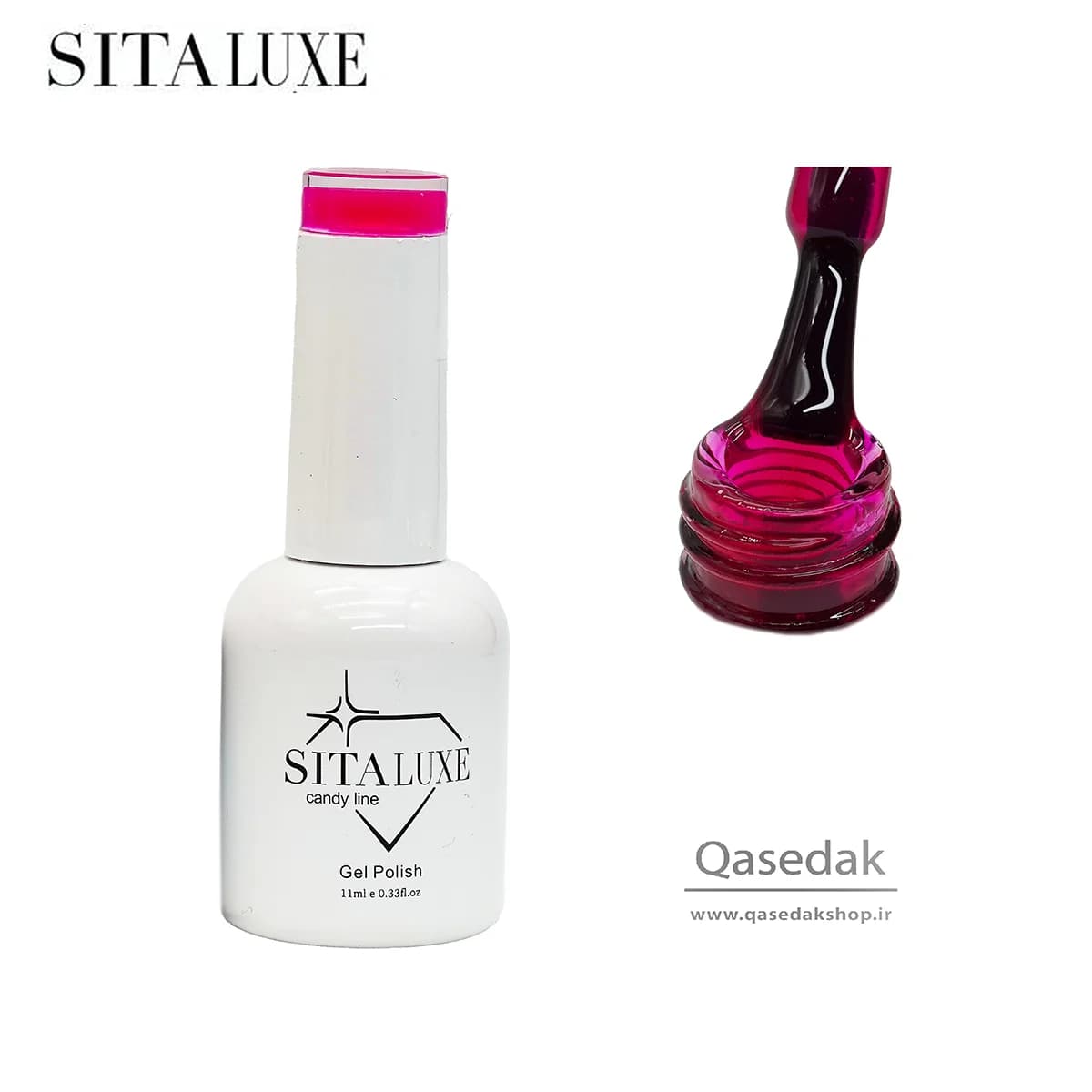 لاک ژل آبنباتی سیتالوکس SITALUXE 11 ML ناخن — تصویر ۳