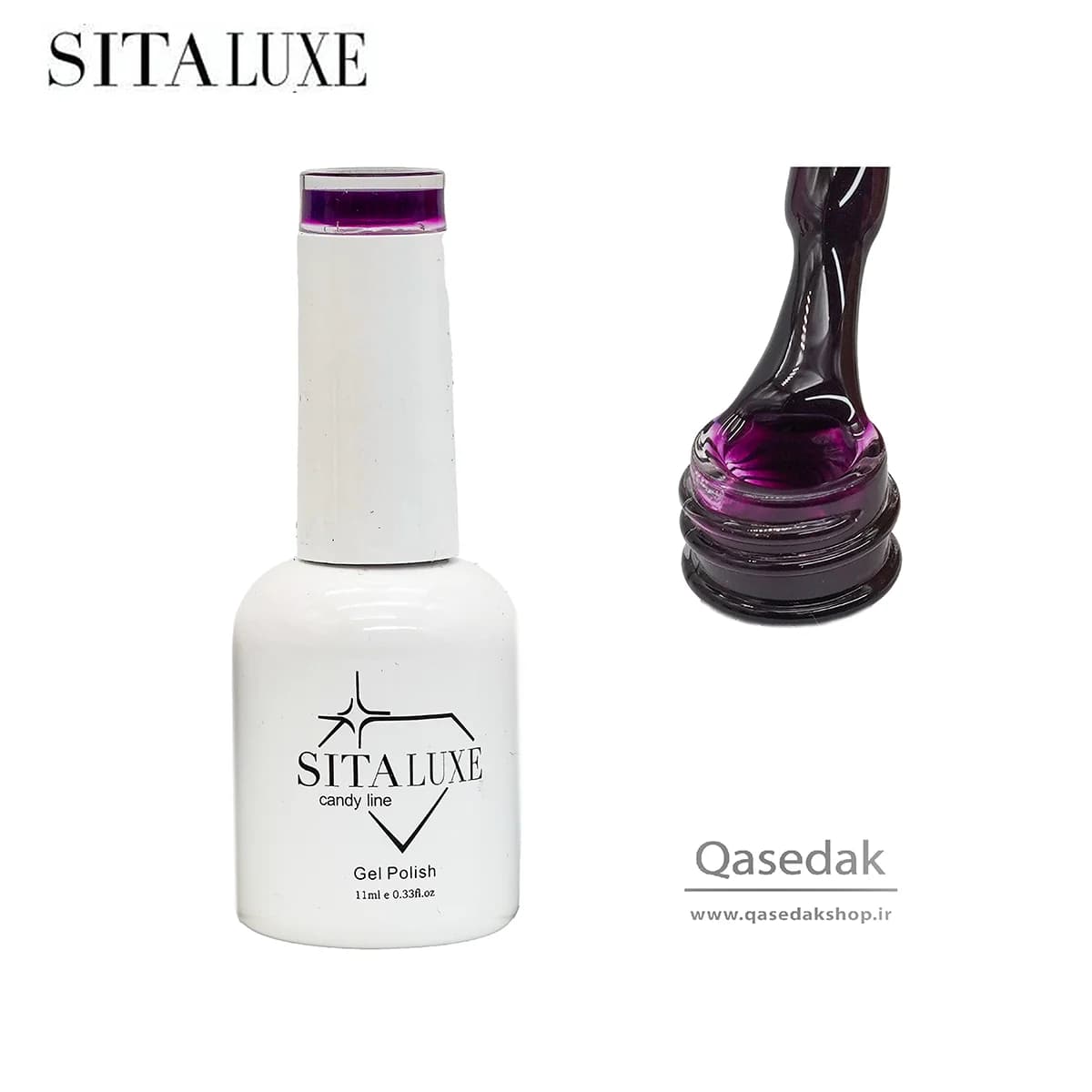 لاک ژل آبنباتی سیتالوکس SITALUXE 11 ML ناخن — تصویر ۲