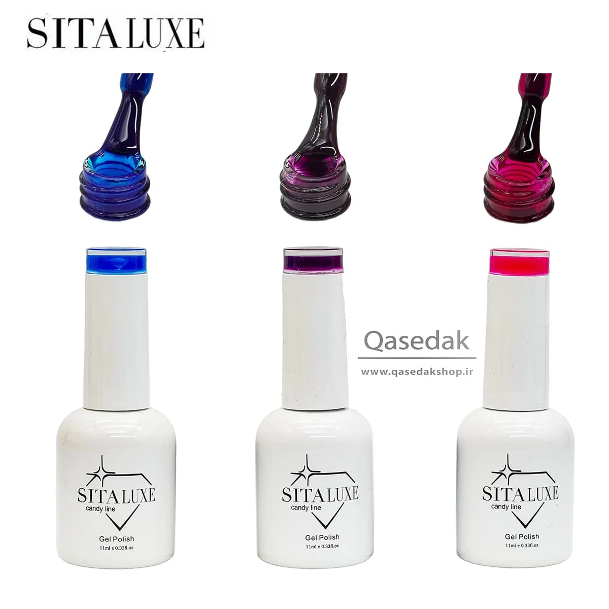 لاک ژل آبنباتی سیتالوکس SITALUXE 11 ML ناخن