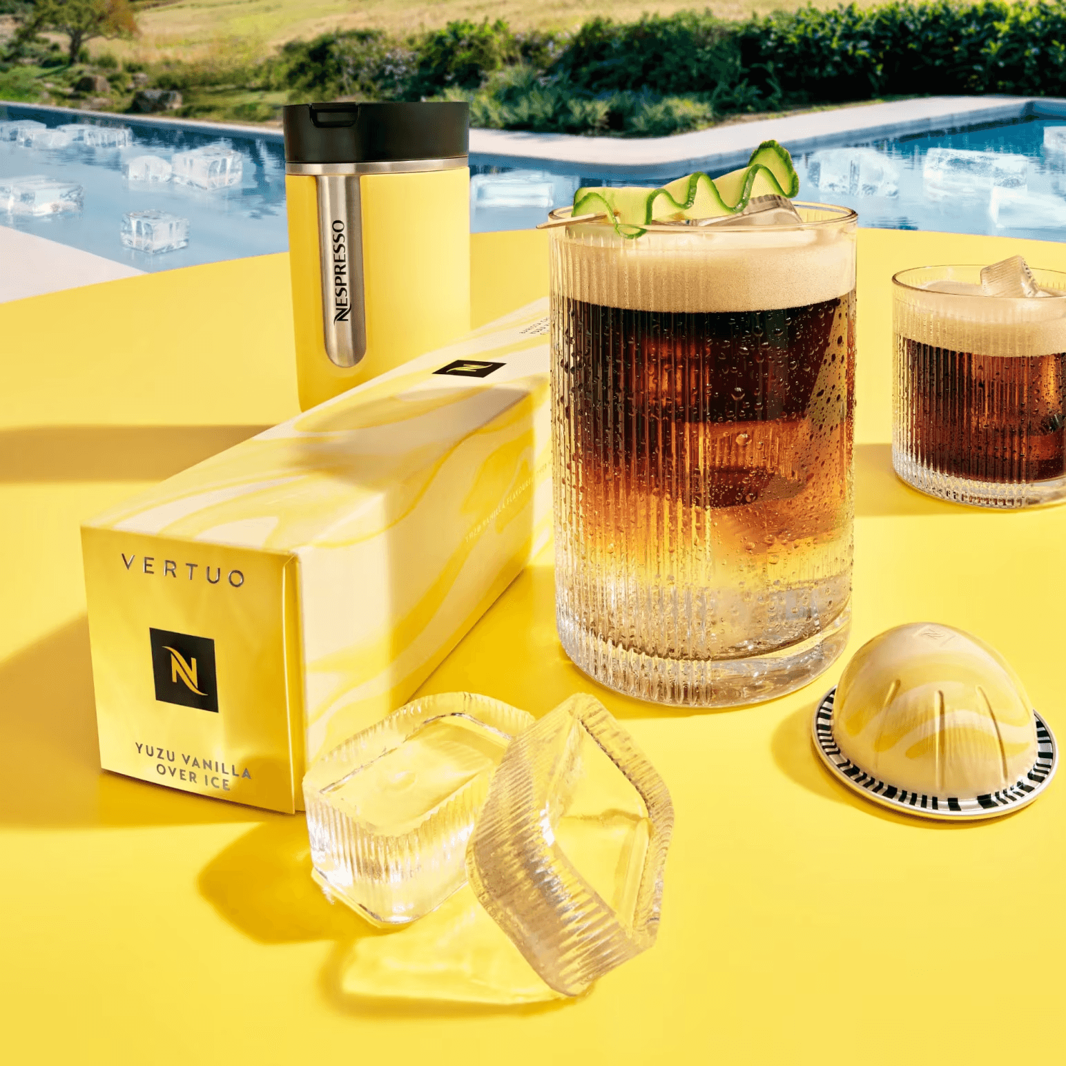 کپسول قهوه نسپرسو ورتو لیمیتد ادیشن یوزو وانیل | Nespresso Vertuo Yuzu Vanilla Over Ice — تصویر ۷