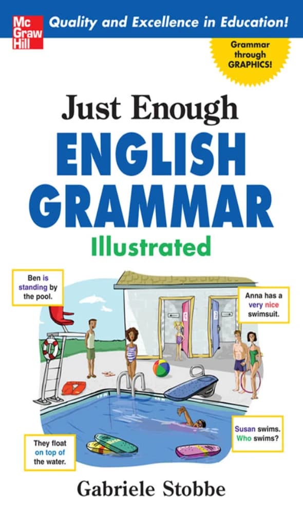 کتاب Just Enough English Grammar Illustrated (گرامر انگلیسی کافی و مصور) نسخه انگلیسی PDF | G. Stobbe — تصویر ۲