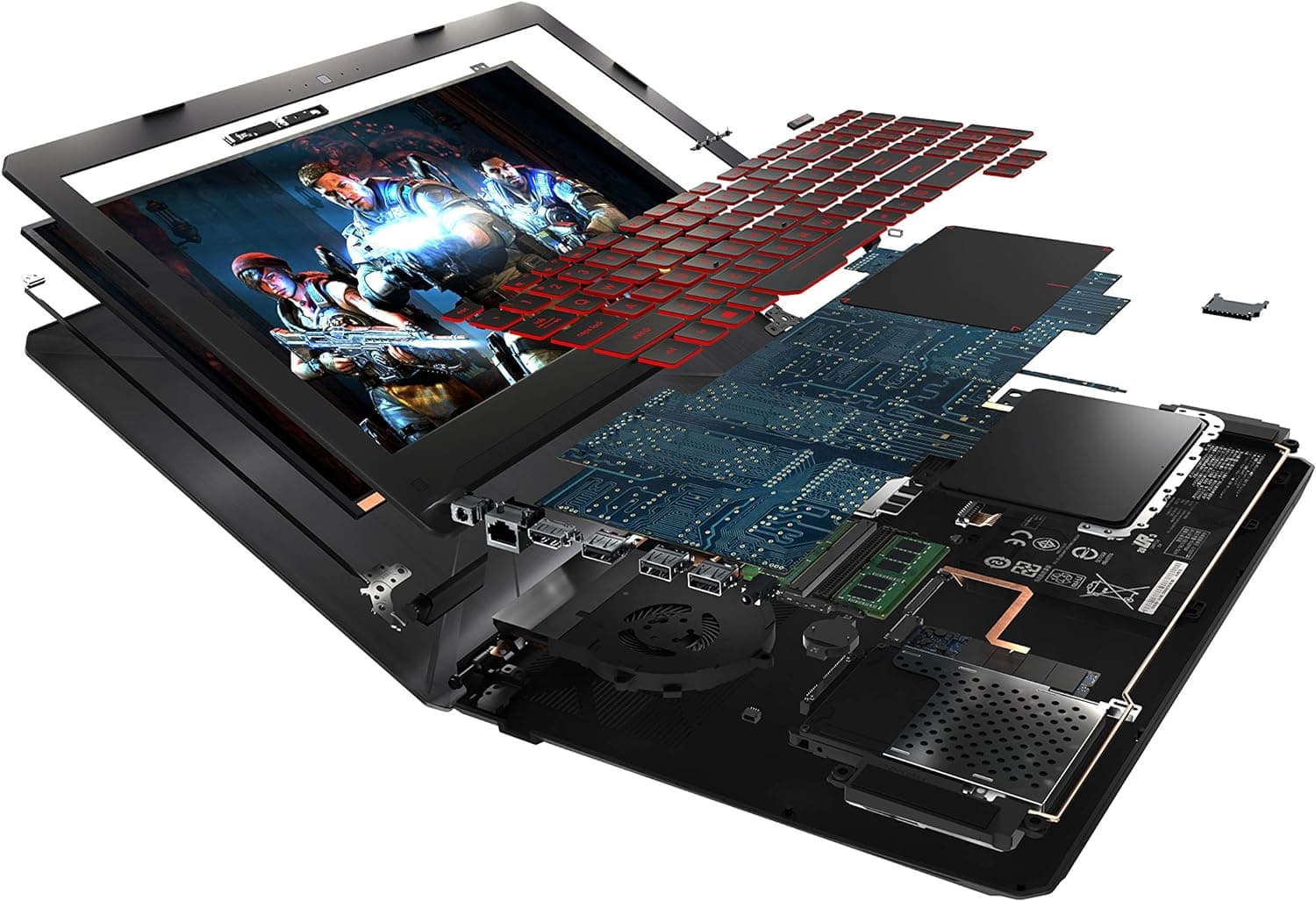 ASUS TUF Gaming 15 FX504GE/FX80GE — تصویر ۱۲
