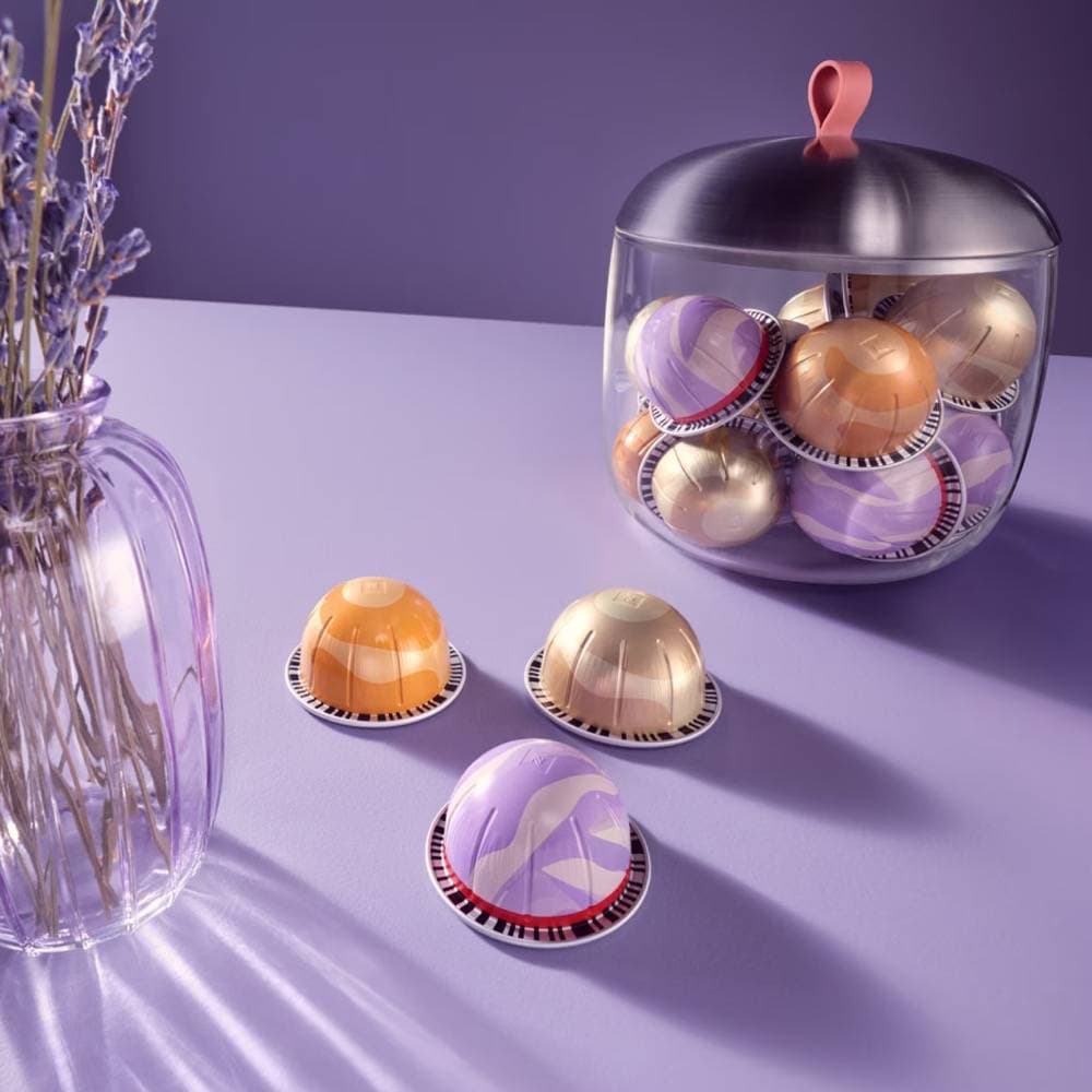 کپسول قهوه نسپرسو ورتو فرنچ لوندر وانیلا «بدون کافئین» | Nespresso vertuo French Lavender And Vanilla Decaffeinato — تصویر ۷