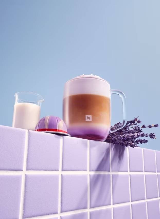 کپسول قهوه نسپرسو ورتو فرنچ لوندر وانیلا «بدون کافئین» | Nespresso vertuo French Lavender And Vanilla Decaffeinato — تصویر ۲
