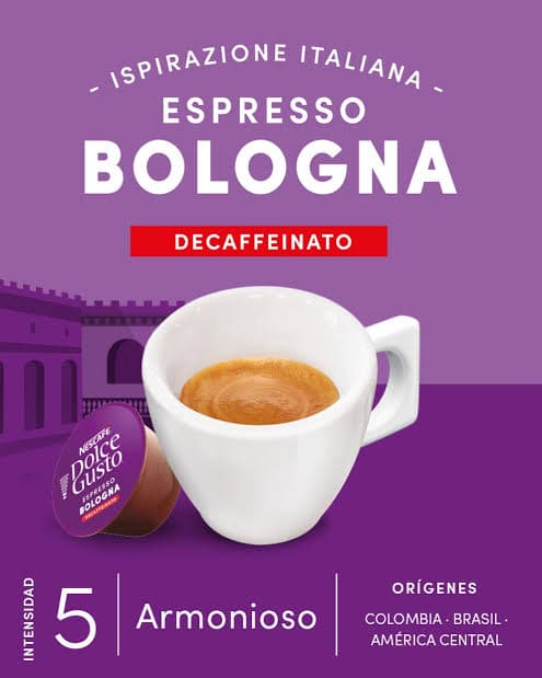 کپسول قهوه دولچه گوستو اسپرسو بولونیا «بدون کافئین» | Dolce gusto Bologna Decaffeinato — تصویر ۵