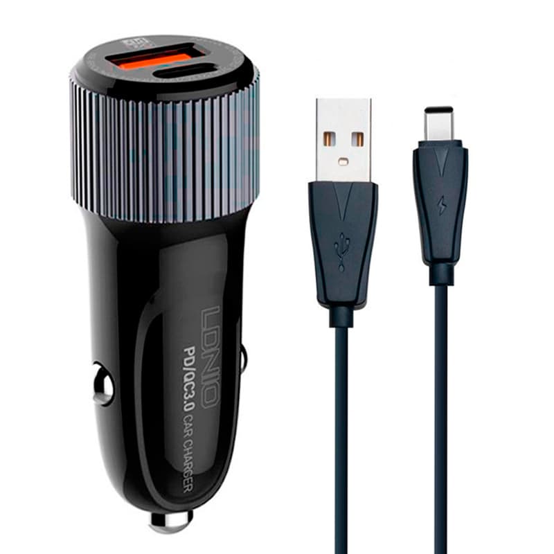 شارژر فندکی الدینیو LDNIO C510Q — تصویر ۲