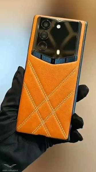 vertu alphafold black regular set — brown x quilted no logo /ram16/1tb — تصویر ۴