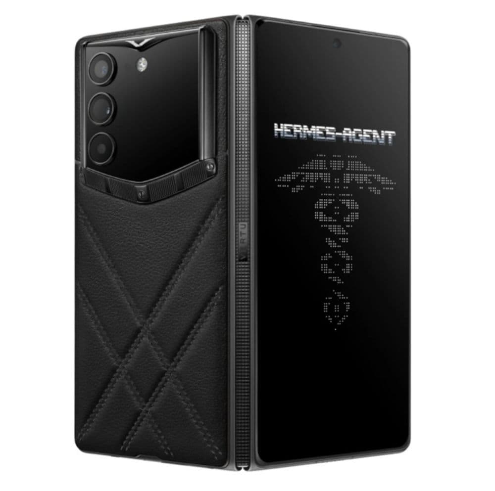 vertu alphafold black regular set black x quilted solid color no logo /ram16/1tb — تصویر ۴