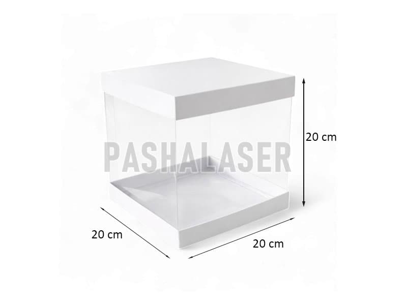 جعبه کیک طلقی کد 39198 (بسته پنج عددی) — تصویر ۴
