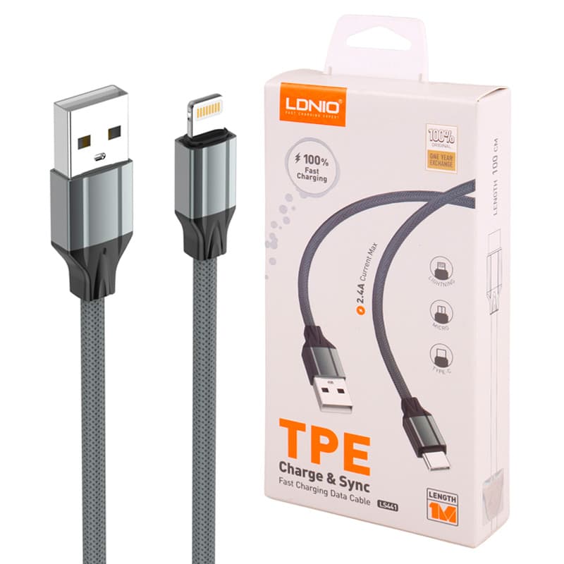 کابل Micro USB 1m LDNIO LS441 — تصویر ۷