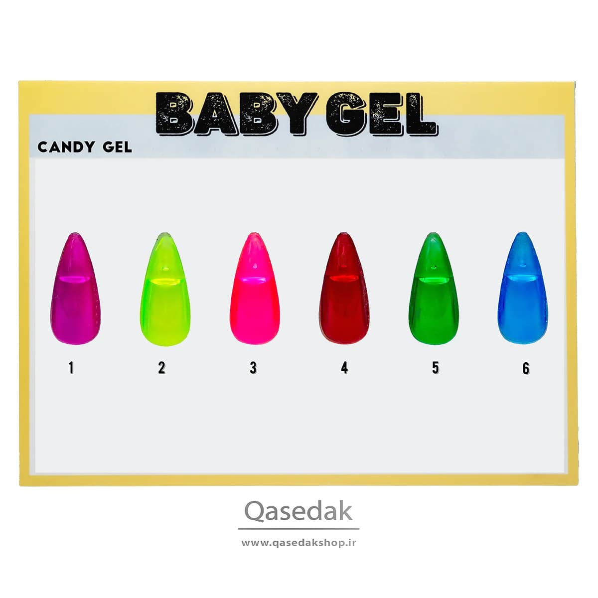 لاک ژل آبنباتی بیبی BABY 14ML