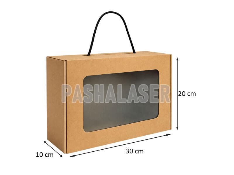 جعبه هدیه پنجره دار (بسته 500 عددی) کد 39185 — تصویر ۳