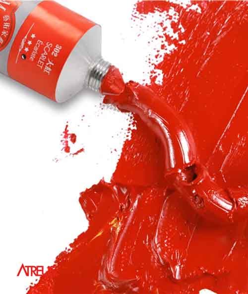رنگ روغن مستر ماریس Master Maries Titanium white 60mL — تصویر ۵