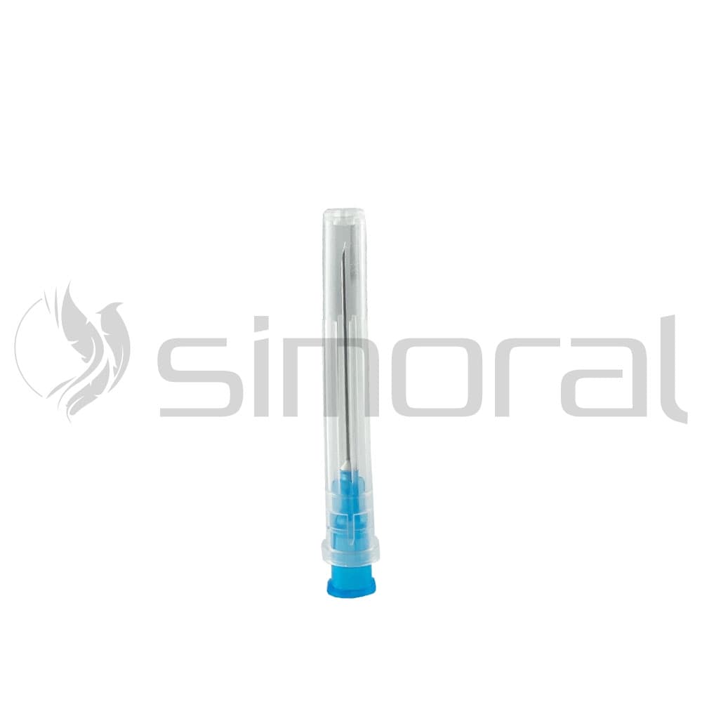 سرسوزن گیج 23 آبی حلما طب (بسته 150 عددی)