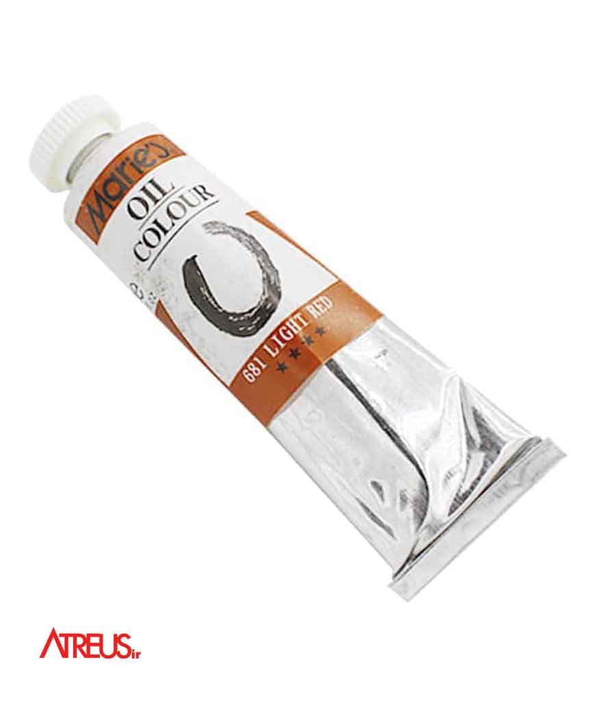 رنگ روغن 50Ml ماریس 681 Maries LIGHT RED — تصویر ۷