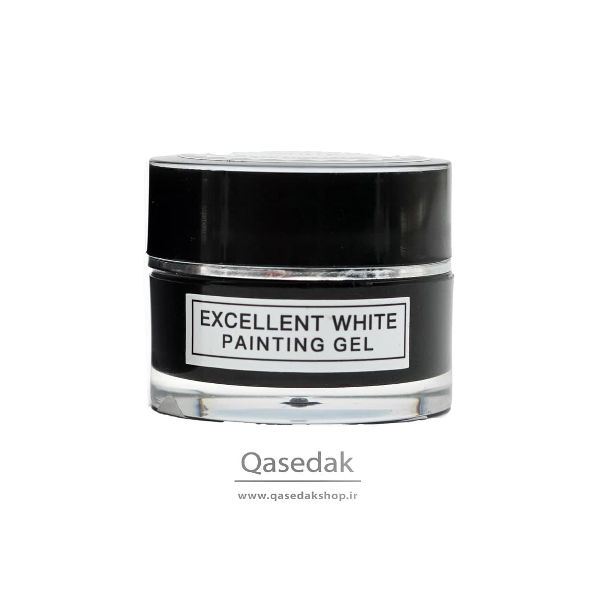 پینت ژل سفید اکسلنت EXCELLENT 6ML ناخن — تصویر ۴