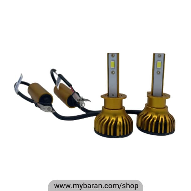 هدلایت دوطرفه D65 تک رنگ پایه H3 — تصویر ۳
