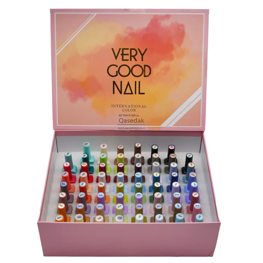 پک لاک ژل 60 عددی وری گود نیل VERY GOOD NAIL ناخن