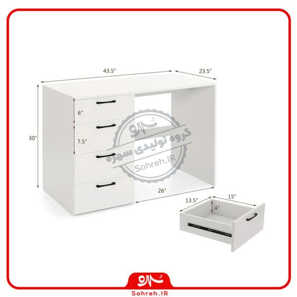 میز تحریر مدل SO22160 — تصویر ۸