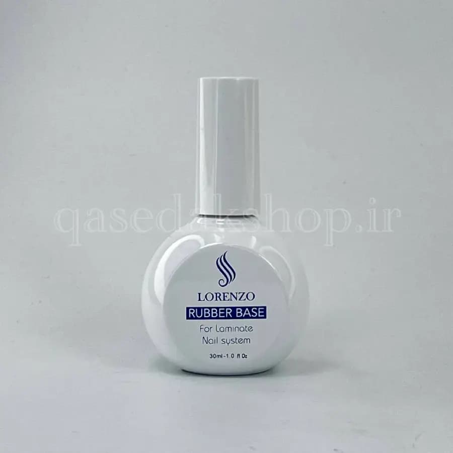 رابر بیس clear لورنزو LORENZO 30ML ناخن