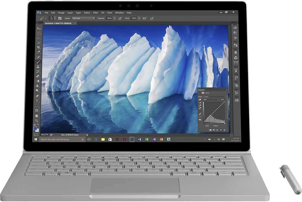 سرفیس بوک آمریکایی i5.256SSD.VGA 1G باگارانتی Surface Book 1 — تصویر ۶