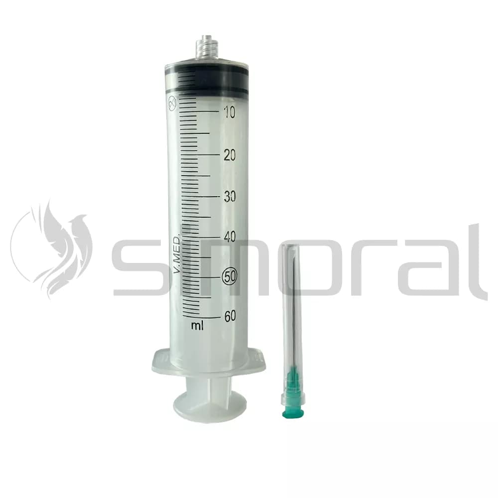 سرنگ 50 سی سی (سه قطعه) لوئرلاک V.MED